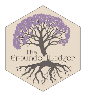 Return to homepage The Grounded Ledger logo of a purple blooming tree, representing rooted financial stability